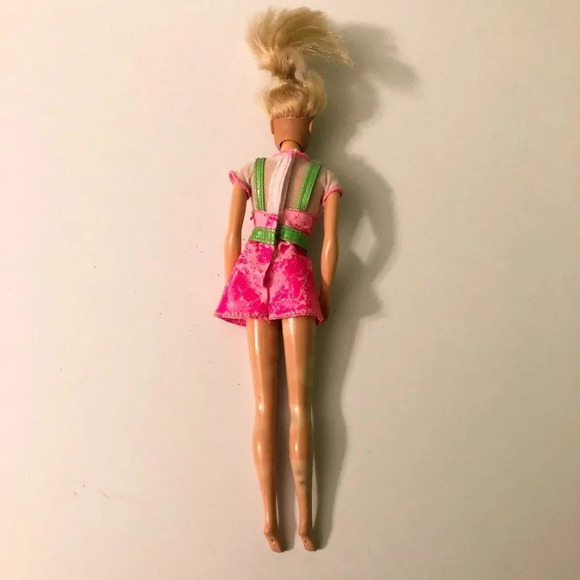 Vintage Barbie Doll With Sticker Craze Dress Mattel Philippines Spotted Legs TLC - Picture 6 of 16